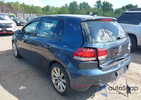 2012 Volkswagen Golf Tdi 4-Door from USA, damaged, VIN WVWNM7AJ3CW290603
